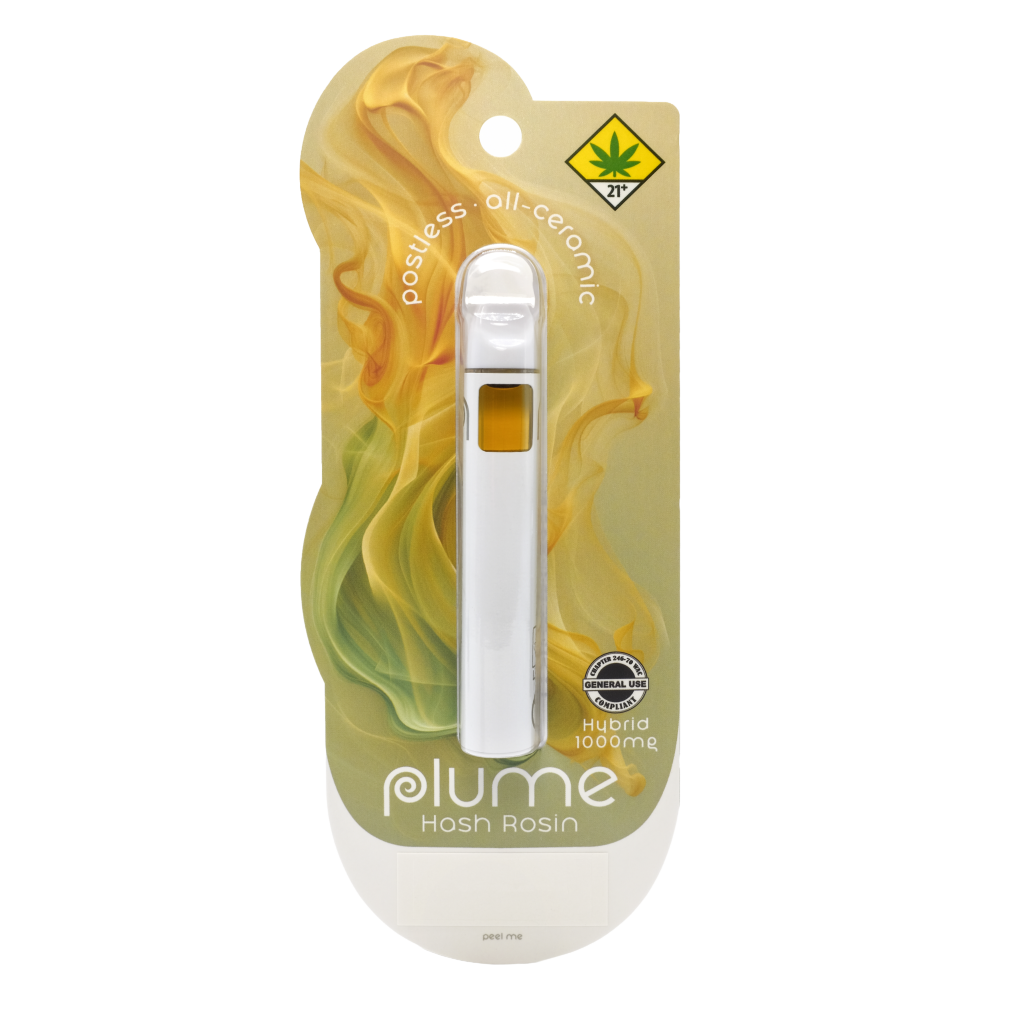 Plume hash rosin all-in-one vape, hybrid
