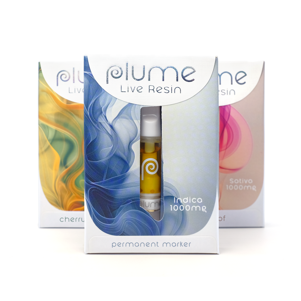 Plume live resin 510 cartridges